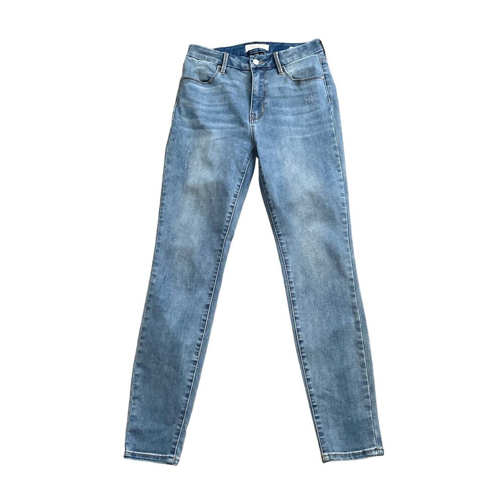 PACSUN Womens Size 26 Distressed High Rise Push Up Jegging Skinny Blue Jeans